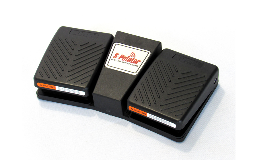 Wireless pedal for S-Pointer enhancing control