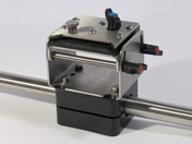 Adjustable platform for boat railing tubes