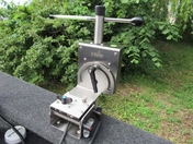 Foot pedal for motorized fishing sonar system