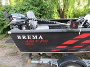 Motorized rotator with 25mm pole for fishing