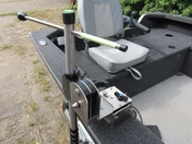 Zero degree transducer mount for Garmin