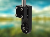 Zero degree transducer mount for Ø15-20mm pole